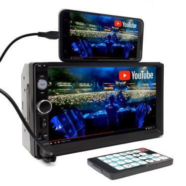Imagem de Central Multimídia Ford Fiesta 1997 1998 7 Polegadas Touch Bluetooth U
