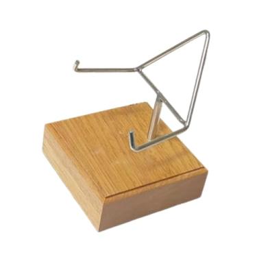 Imagem de WeiLaiKeQi Exibição de braço de metal Stand rack decoração de decoração multiuso mineral mineral esfera mineral stand para home de mesa de ágata, Style C