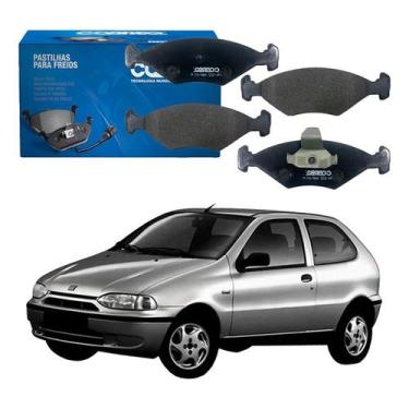 Imagem de Pastilha Freio Dianteira Palio 1.5 1.6 1996 A 2000 - Cobreq