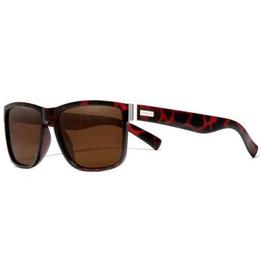 Imagem de Óculos de Sol Masculino Kingseven Esportivo Polarizados UV400, Vermelh