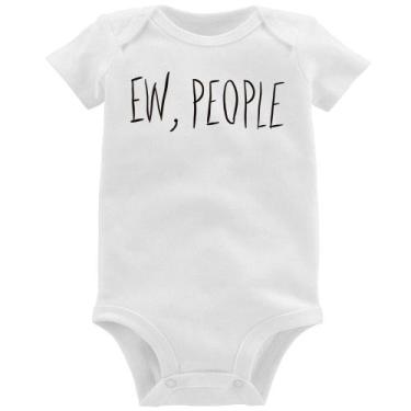 Imagem de Body Bebê Ew, People - Foca na Moda, Branco, GG