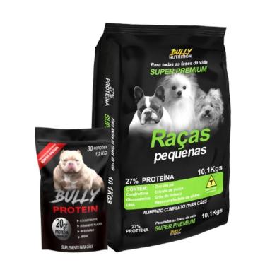 Imagem de Ração Raças Pequenas + Suplemento Bully Protein 1,2 Kg