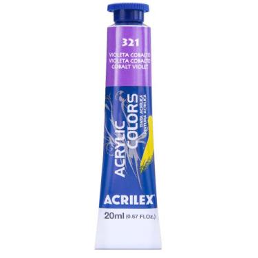 Imagem de Tinta Acrylic Colors Acrilex 20ml 321 Violeta Cobalto, 321 - VIOLETA C