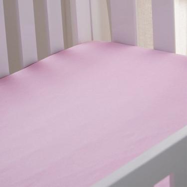 Imagem de Lençol de Berço com Elástico Malha 100% Algodão 125g/m² 70x130x15cm