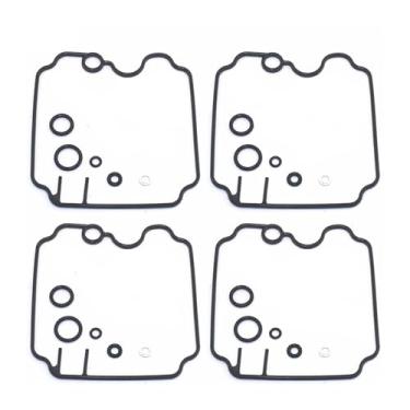 Imagem de Compatível com XJ600N XJ600S Diversion 1992-1994 XJ 600 XJ600 N S Kit de reparo de carburador de motocicleta Peças de junta de agulha flutuante (4 conjuntos de juntas)