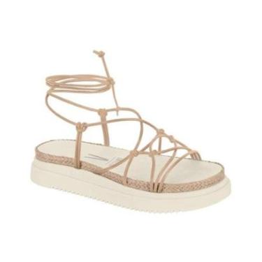 Imagem de Sandália Vizzano Flatform com Amarração - Feminina-Feminino