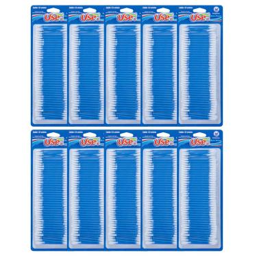 Imagem de Kit Com 10 Hastes Flexíveis com Pontas de Algodão Antigerme Cotonete Use It 120 Unidades
