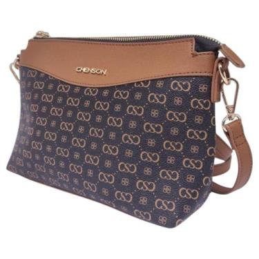 Imagem de Bolsa Feminina Textura Macia Espaçosa Segura Chenson M, Cafe, UN