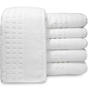 Imagem de Kit 6 Toalhas de Rosto Hotel Toronto Teka Profiline 500g/m2 Hotelaria 