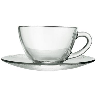 Imagem de Xicara cha c/pires diamante duralex