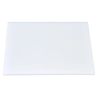 Imagem de Craft Phitcing Martelo Almofada Branca Plástico de Corte Tábua de Carimbo para Máquinas de Perfuração de Cortador de Couro (140 * 120 * 15mm)