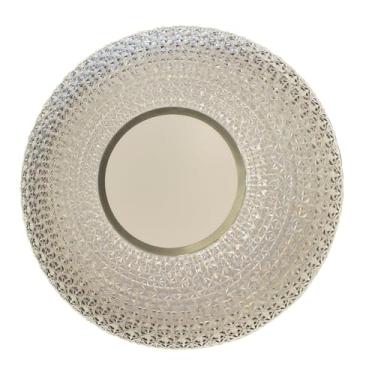 Imagem de Luminária Plafon 45cm Redondo Ip20 45w Led 3/4/6000k Sala (Transparente)