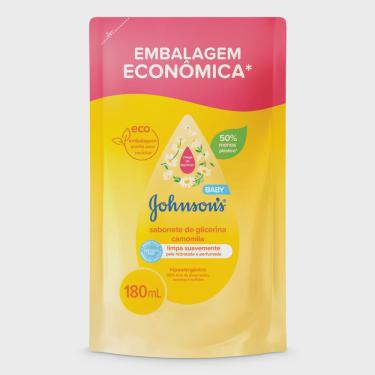 Imagem de Sabonete líquido glicerina johnsons baby camomila refil 180ML