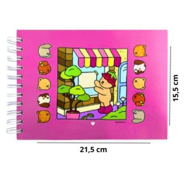 Imagem de Livro De Colorir Bobbie Goods Capa Dura 50 Desenhos Variados Folha Ace