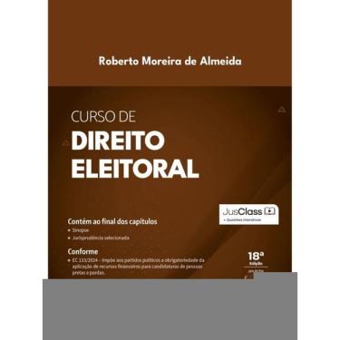 Imagem de Curso De Direito Eleitoral - 2025