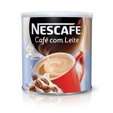 Imagem de CAFÉ Instantâneo COM LEITE NESCAFÉ Solúvel Tradicional Lata - NESCAFE