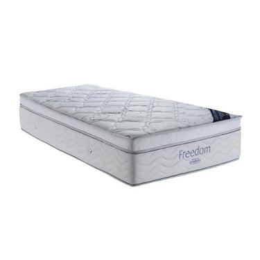 Imagem de Colchão Solteiro Molas Ensacada Freedom (32x88x188) Branco - Ortobom, 