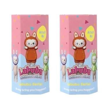 Imagem de Série Labubu Anime Vinyl Blind Box Decoração De Mesa Boneco Monstro Mo