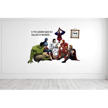 Imagem de Adesivo De Parede Meu Grande Herói Mod03 - Lojinha Da Luc Adesivos