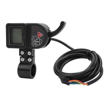 Imagem de Generic Painel de Bicicleta Elétrica, 3 Níveis de Backlight Bike LCD Funções de Limite de Velocidade do Medidor para Ciclismo (48V)