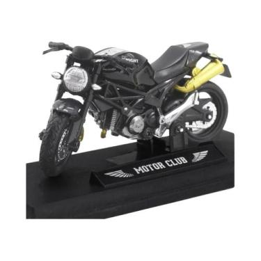 Imagem de Modelo De Motocicleta De Liga Para Meninos 1:18 Pingente De Brinquedo 