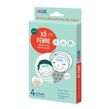 Imagem de Xo Febre Compressas Refrescantes para Alivio da Febre Likluc