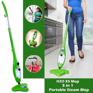Imagem de Vaporizador mop eletrico limpadora profissional pisos carpetes vidros 