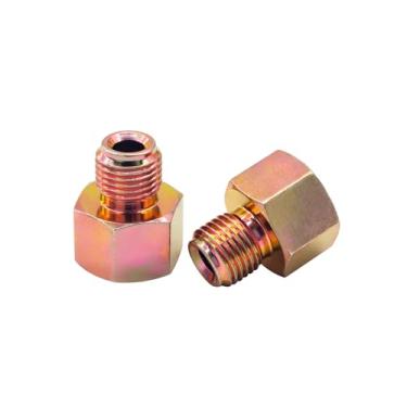 Imagem de V VELAMEIS Conector rápido de linha de radiador de arrefecimento do motor para Chevy S10 Blazer/1988-1993 S10 Pickup / 1992-1994 Conector de tubo de óleo do refrigerador de transmissão Jimmy (0015)