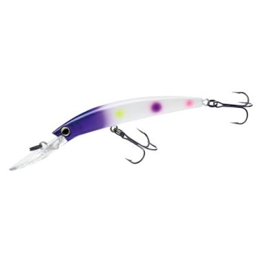 Imagem de Yo-Zuri Crystal Minnow Deep Diver Walleye (F) 90 mm 3-1/2" Roxo Wonderbread flutuante profundo mergulhador isca