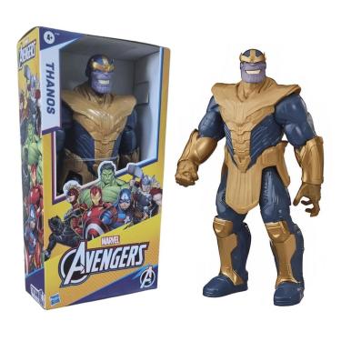 Imagem de Boneco Thanos Vingadores Marvel Titan Heroes Series Hasbro