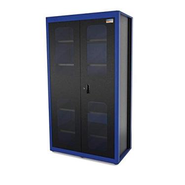 Imagem de Armário Modular para Ferramentas Vertical 2 Portas com Visores Tramontina PRO Azul