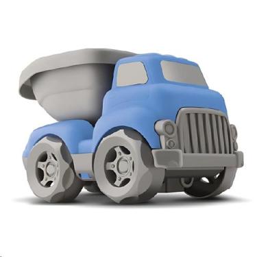 Imagem de Caminhão Plataforma Joy Trucks Brinquedo Infantil Vinil - BAMBOLA, Con
