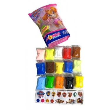 Imagem de Massa de Modelar EVA Pula e Molda 150g com Adesivos - Skye e - Magic K