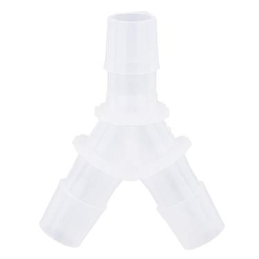 Imagem de Dioche Aquário y Tipo de Conector 10pcs Junction da Bomba de Ar de 3 Vias para Tanque de Peixes - Plástico Transparente 3,9 Mm para Facilitar a Observação e Limpeza (6,4 mm)