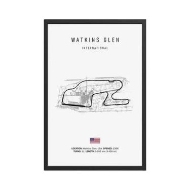 Imagem de Vintage Preto Branco Circuito De Fórmula 1 Imola Monaco Monza HD Óleo 