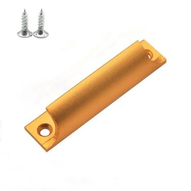 Imagem de 1 peça de puxador de gaveta de armário de alumínio, puxador de janela de tela, puxador de janela de aço plástico, puxado