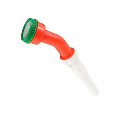 Imagem de WeiLaiKeQi Ferramenta de irrigação por aspersão com cabeça de pulverização de malha 1000, bico pulverizador de mangueira de jardim para pátio, canteiro de, Vermelho