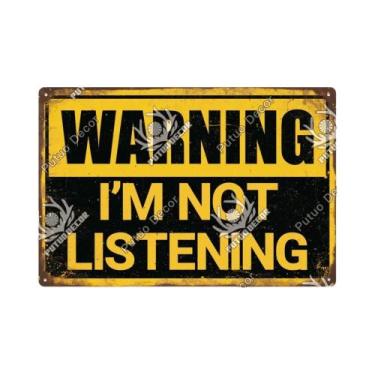 Imagem de Placa De Metal Vintage Putuo, Decoração Retrô De Lata Para Bar, Clube,