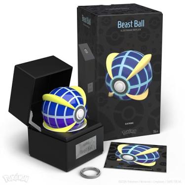 Imagem de The Wand Company Original Poké Ball Authentic Replica - Realistic, Electronic, Die-Cast Poké Ball with Display Case Light Features – Officially Licensed by Pokémon