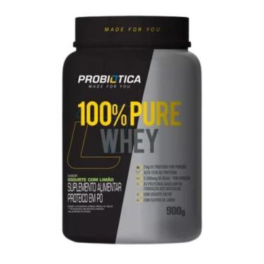 Imagem de Whey Protein 100% Pure 900g Pote - Probiotica - Probiótica, IOGURTE CO