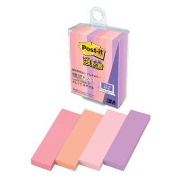 Imagem de Post-it 700SS-MC-7 Notas adesivas, adesivo forte, cabeçalho, multicolorido, 50 x 15 mm, 45 folhas x 8 pacotes