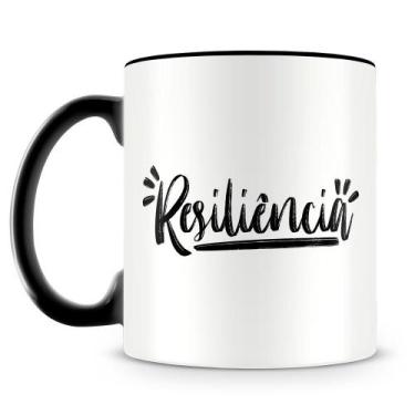 Imagem de Caneca de Porcelana Personalizada Resiliência - 325ml - Amo Canecas