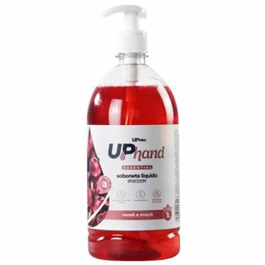Imagem de Sabonete Líquido Glicerinado 1L Romã e Maçã Up Hand c/Pump Dispenser UPPRO