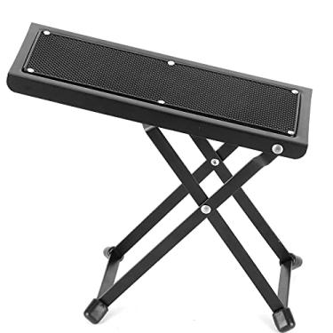 Imagem de RiToEasysports Pedal de Guitarra Ajustável Em Altura de 4 Níveis, Almofada Antiderrapante para Músicos, Ferro-plástico