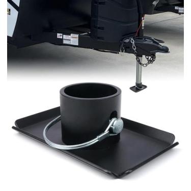 Imagem de Trailer Jack Foot Plate Aupar Reboque de barco com capacidade de 5000 