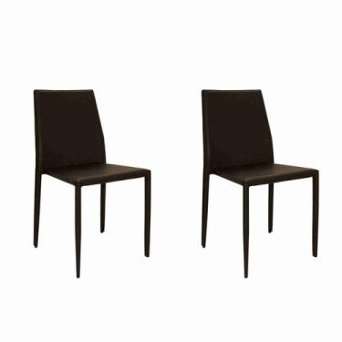 Imagem de Kit 2 Cadeiras Revestimento PVC Amanda - Rivatti