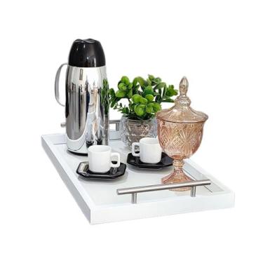 Imagem de Bandeja Café Manhã Decorativa Grande Moderna Ambiente Casa Sala Jantar