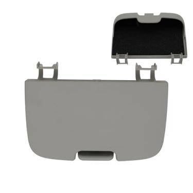 Imagem de NOVAPARTS Suporte de óculos de sol para console suspenso para caminhonete 2002-2007 Ford F250 F350 F450 F550 Super Duty sem teto solar, tampa de caixa de armazenamento de óculos de sol de teto 2C3Z