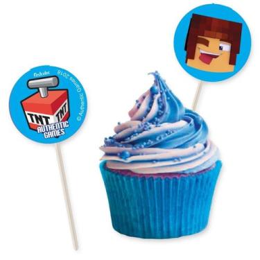 Imagem de Bandeirinha para Docinhos - Authentic Games - Festcolor, UNICA, U