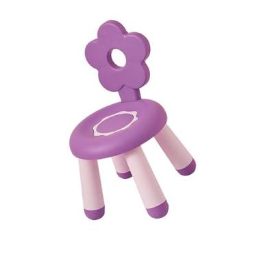 Imagem de Generic Cadeiras Plásticas Portáteis para Crianças, Design Ergonômico, Estimula a Imaginação, Adequadas para Crianças Sentadas para Brincar, Material PP (Tipo 3)
